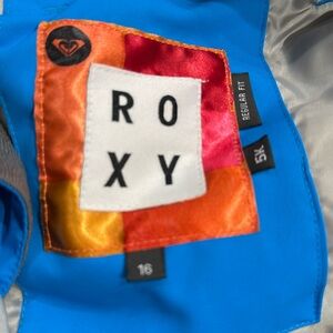 Girls size 16 Roxy snow pants